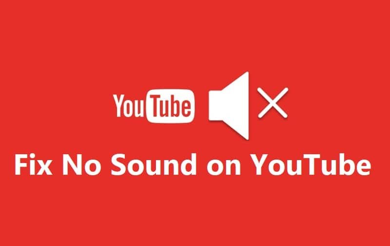 YouTube で音が出ない問題を修正する