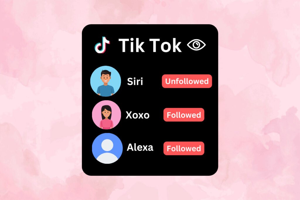 tiktokで誰がフォローを解除したかを見る